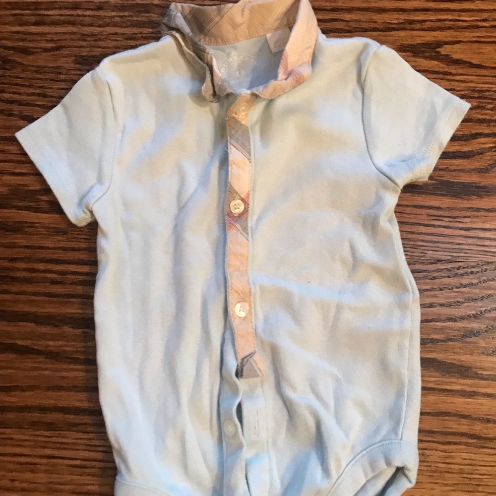 Baby boys Burberry onesie